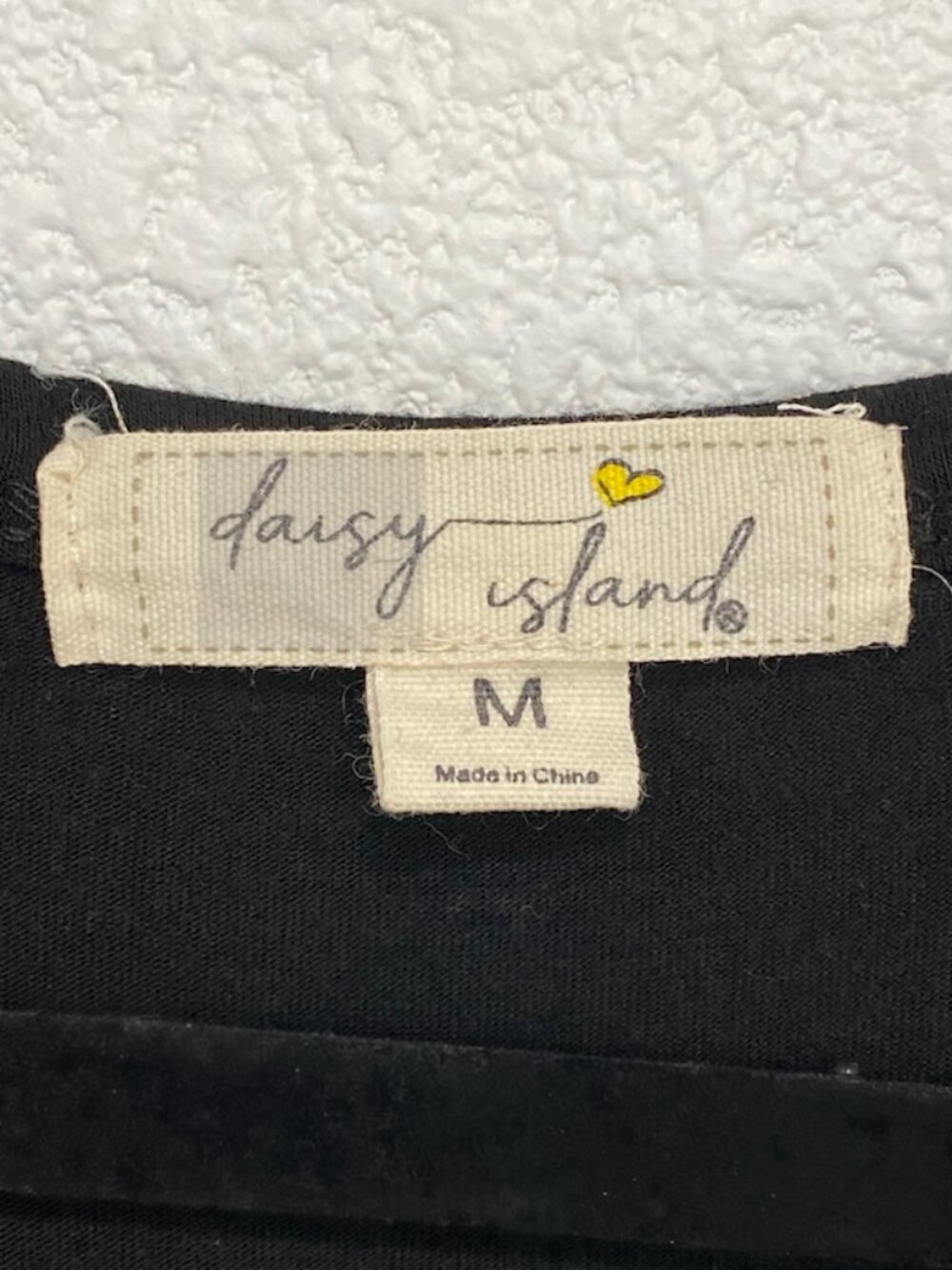 Daisy Island T-Shirt Dress Casual Striped Black & White Medium - Picture 6 of 6